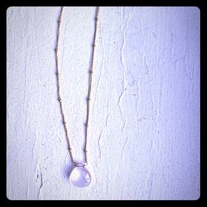 Satya Rose Quartz 18K gold plated, 18” L Necklace